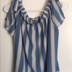 Off Shoulder Crop Top